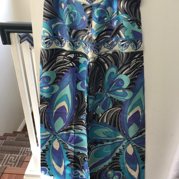 Vintage 60's PUCCI Silk Lounge Pants and Top Small EUC - Picture 10 of 10